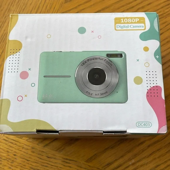 Better Life HD 1080P Digital Camera 44MP Digital SLR Camera 16X Power Zoom Black - Picture 2 of 6